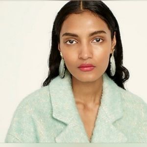 J. Crew Made-in-Italy resin oblong drop earrings